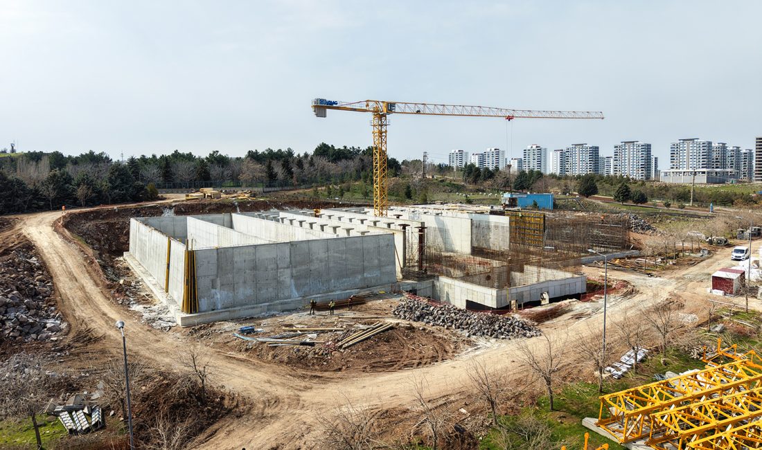 Diyarbakır Büyükşehir Belediyesi DİSKİ Genel Müdürlüğünün yapımını sürdürdüğü 2. İçme