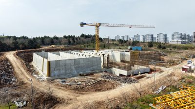 Diyarbakır Büyükşehir Belediyesi DİSKİ Genel Müdürlüğünün yapımını sürdürdüğü 2. İçme