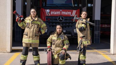Toplu ulaşımda kadın sürücü uygulamasını yaygınlaştıran DBB, şimdi de İtfaiye