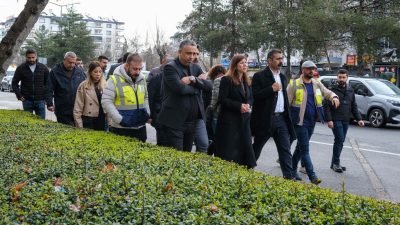 Diyarbakır Büyükşehir Belediyesi Eşbaşkanları Serra Bucak ve Doğan Hatun, Bağlar