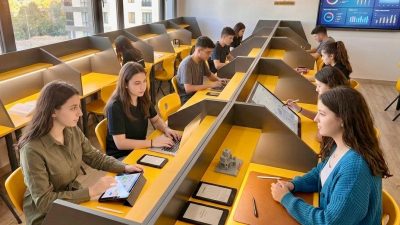 Diyarbakır’da sınavlara hazırlanan öğrenciler, rahat ve sessiz çalışma ortamı sunulan