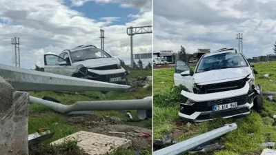 Diyarbakır’da okul servisi ile otomobilin çarpıştığı trafik kazasında 13’ü öğrenci
