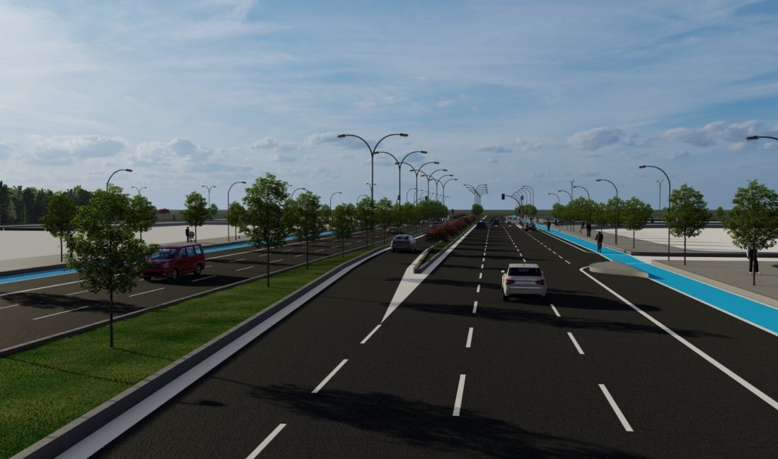 Diyarbakır Büyükşehir Belediyesinin, Kayapınar ilçesindeki Fırat Bulvarı’nda yurttaşların görüşleri doğrultusunda