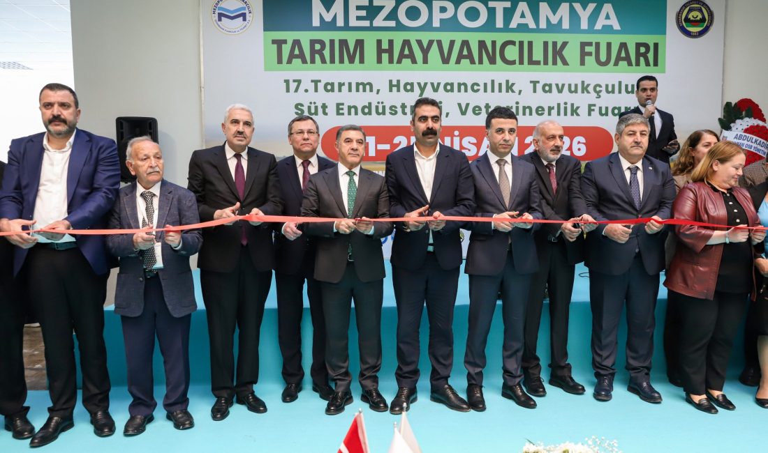 Mezopotamya Tarım ve Hayvancılık Fuarı açılışında konuşan Diyarbakır Büyükşehir Belediyesi