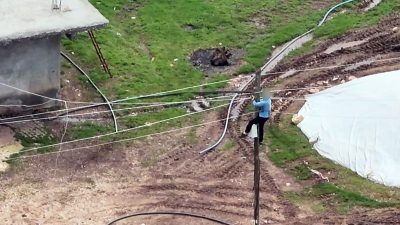Dicle Elektrik, Diyarbakır’ın Hazro ilçesine bağlı Sarıerik Mahallesi’nde bir konut