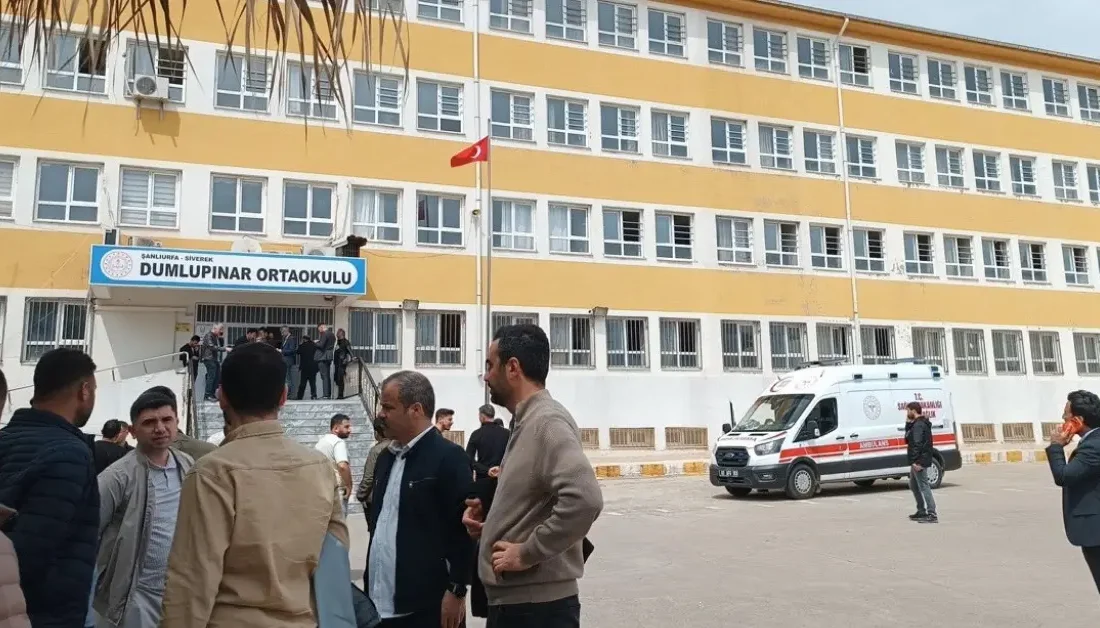 Şanlıurfa’nın Siverek ilçesinde bir ortaokulda saldırı olduğu iddiaları üzerine Valilik