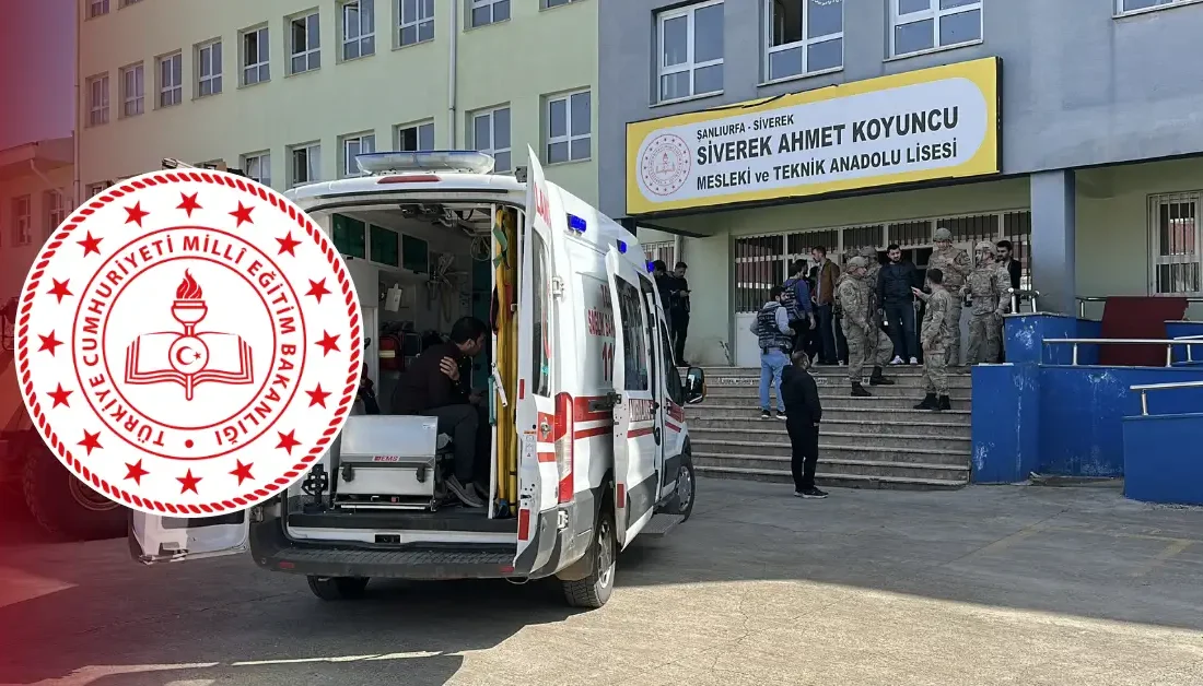 Milli Eğitim Bakanlığı (MEB), Şanlıurfa’nın Siverek ilçesinde bir lisede meydana