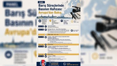 Güneydoğu Gazeteciler Cemiyeti, İsveç’in başkenti Stockholm’de “Barış Süreçlerinde Basının Hafızası: