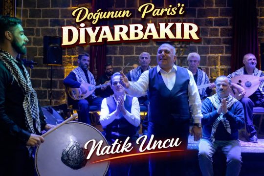 Diyarbakırlı türkücü Natık Uncu, son klibi 'Doğu'nun Paris'i Diyarbakır' ile