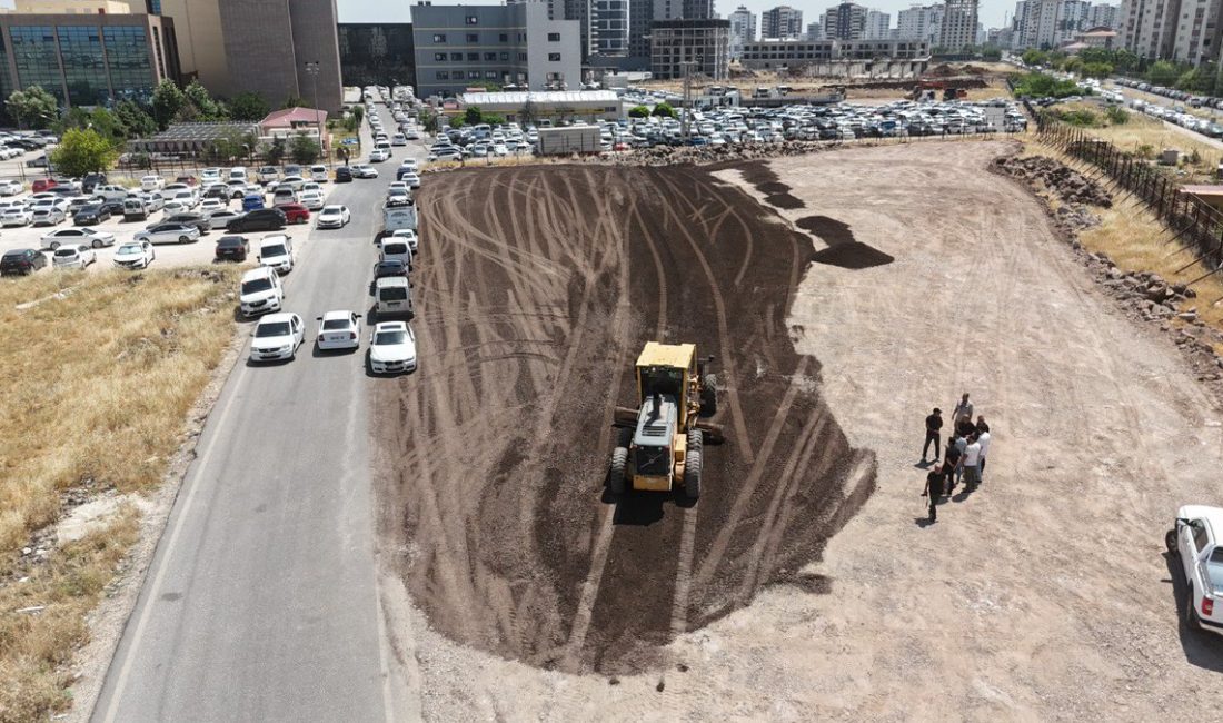 Diyarbakır'ın Kayapınar Belediyesi, Gazi Yaşargil Eğitim ve Araştırma hastanesine otopark