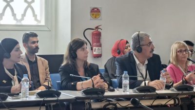 Diyarbakır Büyükşehir Belediyesi Eşbaşkanı Serra Bucak, Fas’ın Tanca kentinde düzenlenen